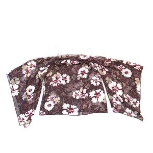 Sheer, boho, show off your shoulders top